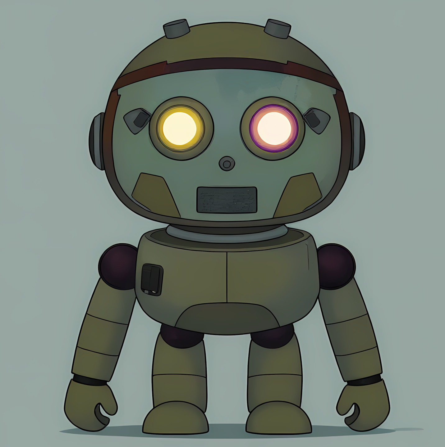 Robicon, the toy robot symbol of hope